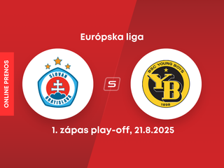 ŠK Slovan Bratislava - Young Boys Bern: ONLINE prenos z play-off Európskej ligy.