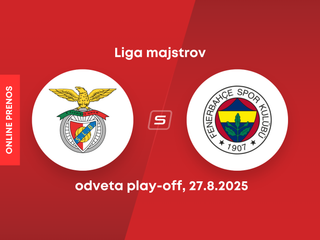 Benfica Lisabon - Fenerbahce SK: ONLINE prenos z odvety play-off Ligy majstrov.