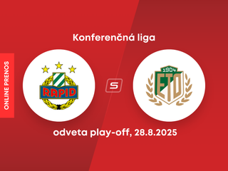 Rapid Viedeň - FC ETO Györ: ONLINE prenos z odvety play-off Konferenčnej ligy.