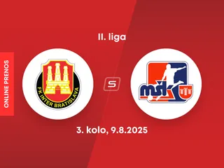 FK Inter Bratislava - MŠK Považská Bystrica: ONLINE prenos zo zápasu 3. kola II. ligy.
