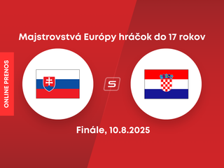 Slovensko - Chorvátsko. ONLINE prenos z finálového zápasu Majstrovstiev Európy v hádzanej hráčok do 17 rokov.