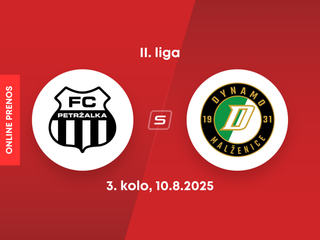 FC Petržalka - OFK Malženice: ONLINE prenos zo zápasu 3. kola II. ligy.