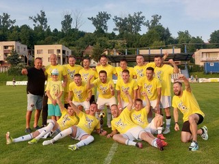 Mužstvo MFK Spartak Medzev.