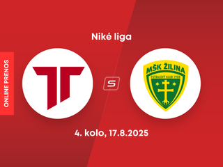 AS Trenčín - MŠK Žilina: ONLINE prenos zo zápasu 4. kola Niké ligy.