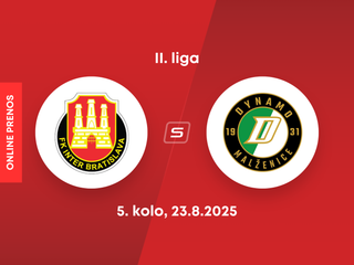FK Inter Bratislava - OFK Malženice: ONLINE prenos zo zápasu 5. kola II. ligy.