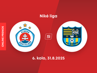 ŠK Slovan Bratislava - FC Košice: ONLINE prenos zo zápasu 6. kola Niké ligy.
