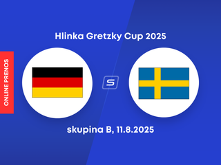 Nemecko U18 vs. Švédsko U18: ONLINE prenos z turnaja Hlinka Gretzky Cup 2025.