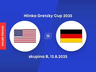 USA U18 vs. Nemecko U18: ONLINE prenos z turnaja Hlinka Gretzky Cup 2025.