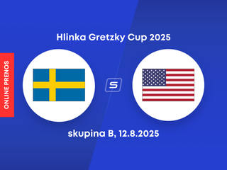 Švédsko U18 vs. USA U18: ONLINE prenos z turnaja Hlinka Gretzky Cup 2025.
