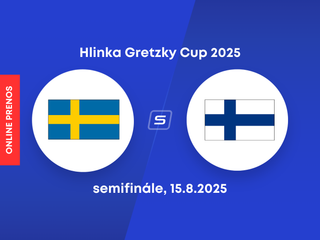 Švédsko U18 vs. Fínsko U18: ONLINE prenos z turnaja Hlinka Gretzky Cup 2025.