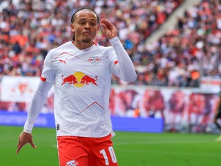 Xavi Simons v drese RB Lipsko.