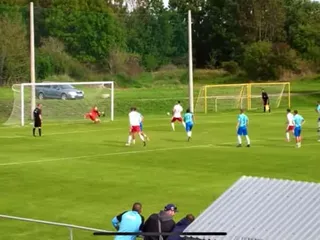 Momentka zo zápasu.