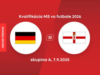 Nemecko - Severné Írsko: ONLINE prenos zo zápasu kvalifikácie MS 2026