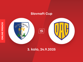 ŠK 1923 Gabčíkovo - FC DAC 1904 Dunajská Streda: ONLINE prenos zo zápasu 3. kola Slovnaft Cupu.