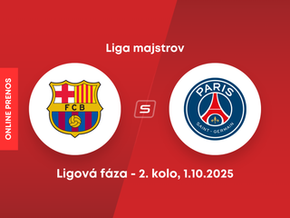 FC Barcelona - Paríž St. Germain: ONLINE prenos zo zápasu 2. kola ligovej fázy Ligy majstrov. 