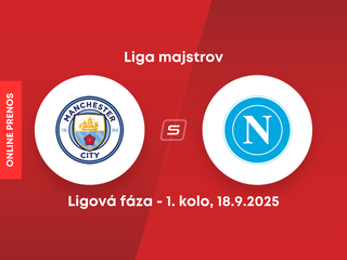 Manchester City - SSC Neapol: ONLINE prenos zo zápasu 1. kola ligovej fázy Ligy majstrov. 