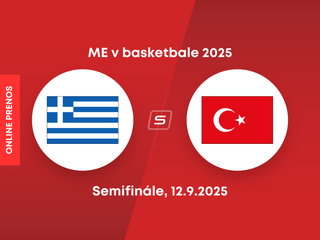 Grécko - Turecko: ONLINE prenos zo semifinále ME v basketbale 2025. 