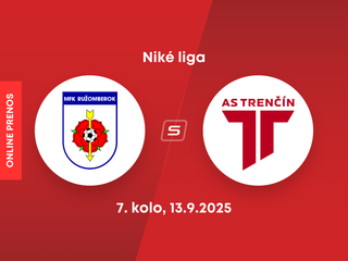 AS Trenčín - MFK Ružomberok: ONLINE prenos zo zápasu 7. kola Niké ligy.