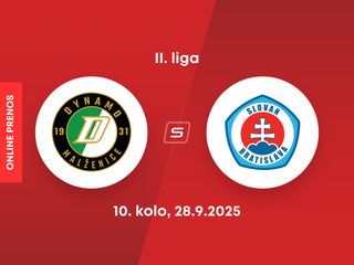 OFK Malženice - ŠK Slovan Bratislava B: ONLINE prenos zo zápasu 10. kola II. ligy.