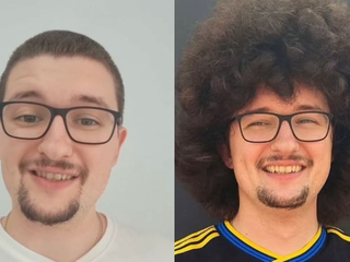 Fanúšik Man United Frank Ilett 