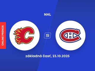 Calgary Flames - Montreal Canadiens: ONLINE prenos zo zápasu NHL.