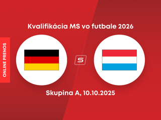 Nemecko - Luxembursko: ONLINE prenos zo zápasu kvalifikácie MS 2026