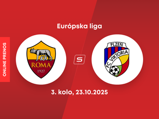 AS Rím - Viktoria Plzeň: ONLINE prenos zo zápasu 3. kola ligovej fázy Európskej ligy.