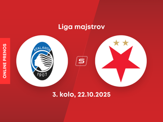 Atalanta Bergamo - SK Slavia Praha: ONLINE prenos zo zápasu 3. kola ligovej fázy Ligy majstrov.