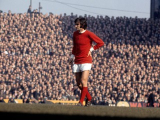 George Best v drese Manchester United v roku 1969.