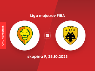 Patrioti Levice - AEK Atény: ONLINE prenos zo zápasu skupiny F Ligy majstrov.
