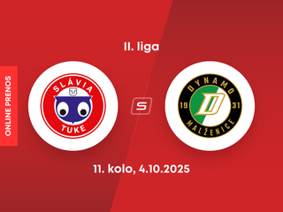 Slávia TU Košice - OFK Malženice: ONLINE prenos zo zápasu 11. kola II. ligy.