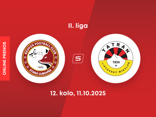 Stará Ľubovňa Redfox Football Club - MFK Tatran Liptovský Mikuláš: ONLINE prenos zo zápasu 12. kola II. ligy.