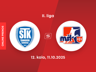 FC ŠTK 1914 Šamorín - MŠK Považská Bystrica: ONLINE prenos zo zápasu 12. kola II. ligy.