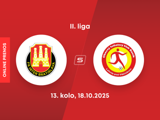 FK Inter Bratislava - OFK Baník Lehota pod Vtáčnikom: ONLINE prenos zo zápasu 13. kola II. ligy.