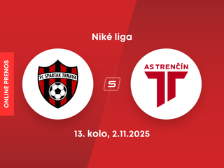 FC Spartak Trnava - AS Trenčín: ONLINE prenos zo zápasu 13. kola Niké ligy.