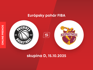 BC Prievidza - Keravnos BC: LIVE STREAM zo zápasu Európskeho pohára FIBA.