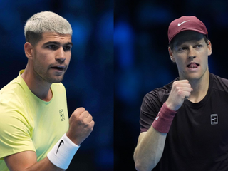 Carlos Alcaraz - Jannik Sinner: ONLINE prenos z Turnaja majstrov 2025. 