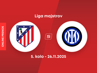 Atlético Madrid - Inter Miláno: ONLINE prenos zo zápasu 5. kola ligovej fázy Ligy majstrov.