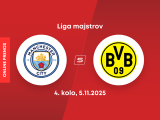 Manchester City - Borussia Dortmund: ONLINE prenos zo zápasu 4. kola ligovej fázy Ligy majstrov. 