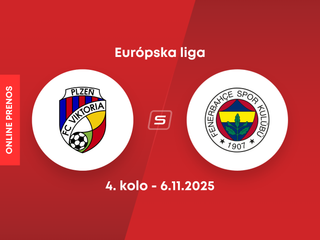 FC Viktoria Plzeň - Fenerbahce Istanbul: ONLINE prenos zo zápasu 4. kola ligovej fázy Európskej ligy.