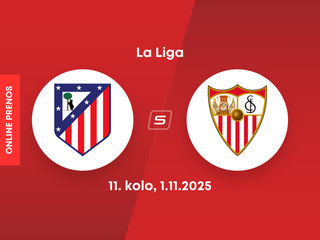Atlético Madrid - FC Sevilla: ONLINE prenos zo 11. kola La Ligy.