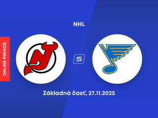 New Jersey Devils - St. Louis Blues: ONLINE prenos zo zápasu NHL.
