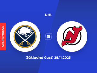 Buffalo Sabres - New Jersey Devils: ONLINE prenos zo zápasu NHL.