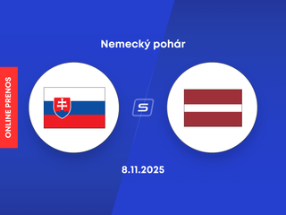 Slovensko vs. Lotyšsko: ONLINE prenos zo zápasu na turnaji Nemecký pohár 2025.