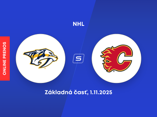 Nashville Predators - Calgary Flames: ONLINE prenos zo zápasu NHL.