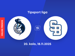 HK Poprad - HC Slovan Bratislava: ONLINE prenos zo zápasu 20. kola Tipsport ligy.