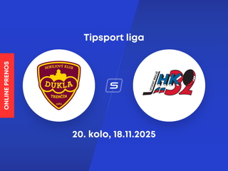 HK Dukla Trenčín - Hk 32 Liptovský Mikuláš: ONLINE prenos zo zápasu 20. kola Tipsport ligy.