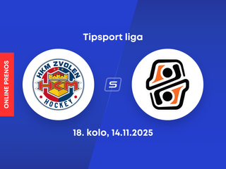HKM Zvolen - HC Košice: ONLINE prenos zo zápasu 18. kola Tipsport ligy.