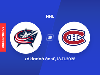 Columbus Blue Jackets - Montreal Canadiens: ONLINE prenos zo zápasu NHL.