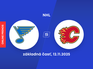 St. Louis Blues - Calgary Flames: ONLINE prenos zo zápasu NHL.
